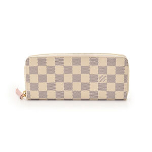 Louis Vuitton Azur White Portefeuille Wallet Clemence
